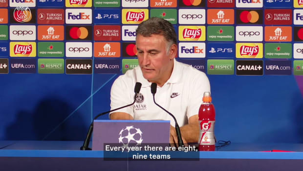 Galtier: 'I don't think we're favourites in this competition'
